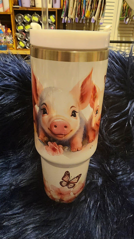 Pig Tumbler 40oz