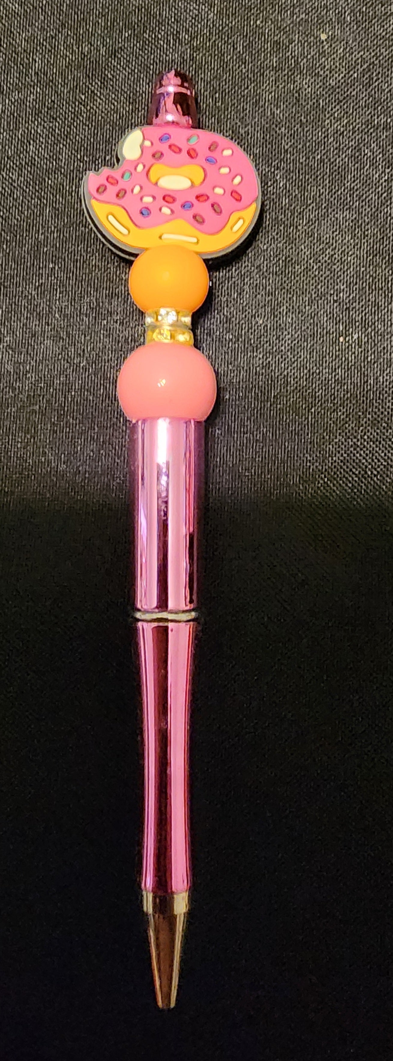 Pink donut pen